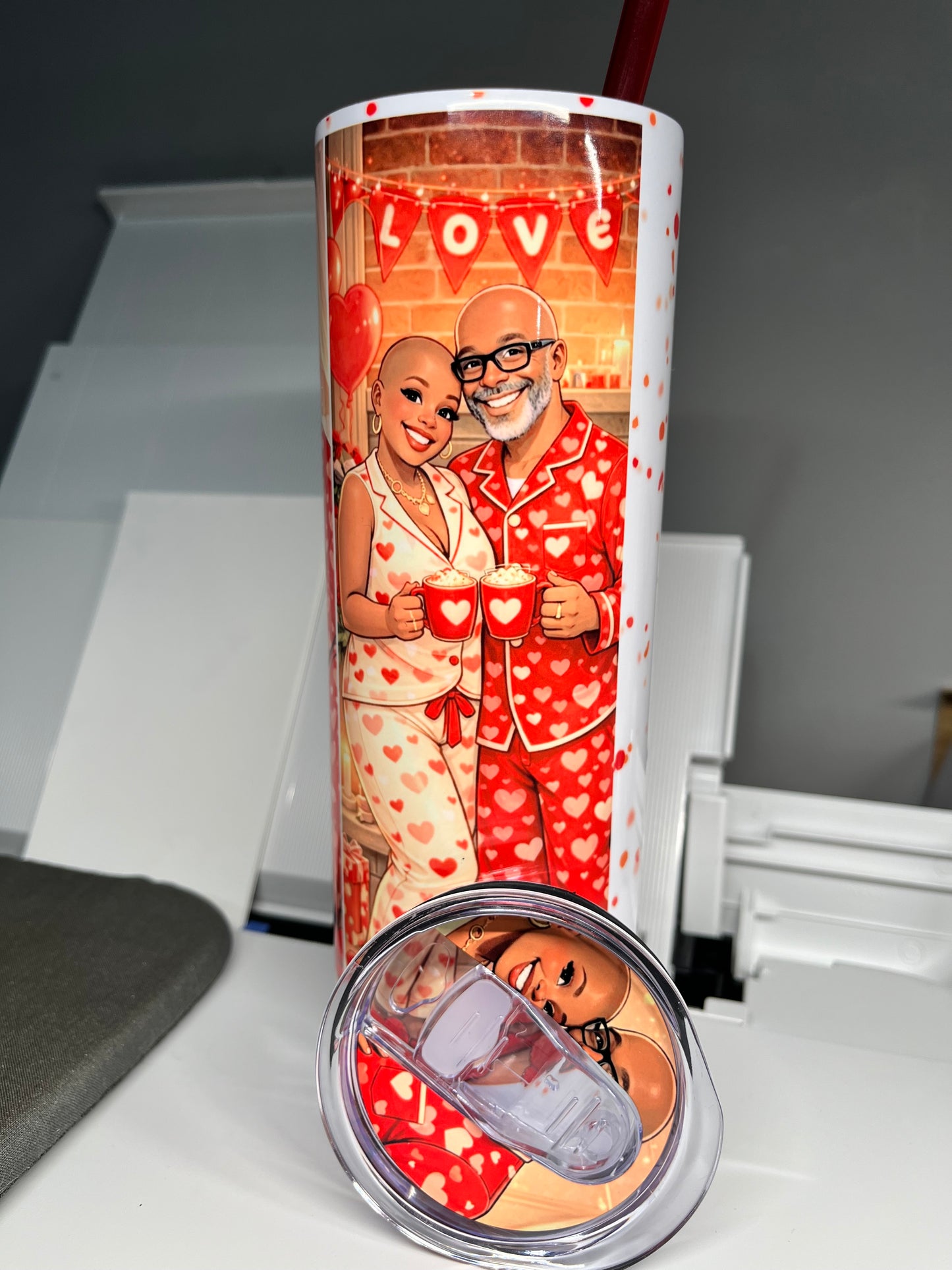 20 oz. Custom Cartoon Tumblers