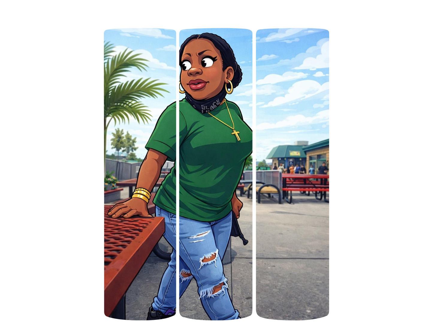 20 oz. Custom Cartoon Tumblers