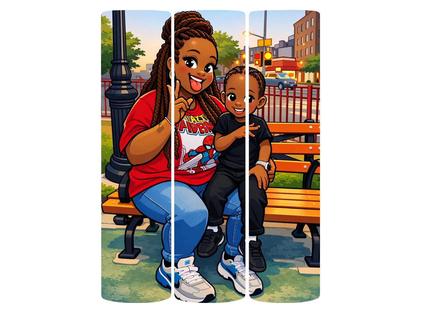 20 oz. Custom Cartoon Tumblers