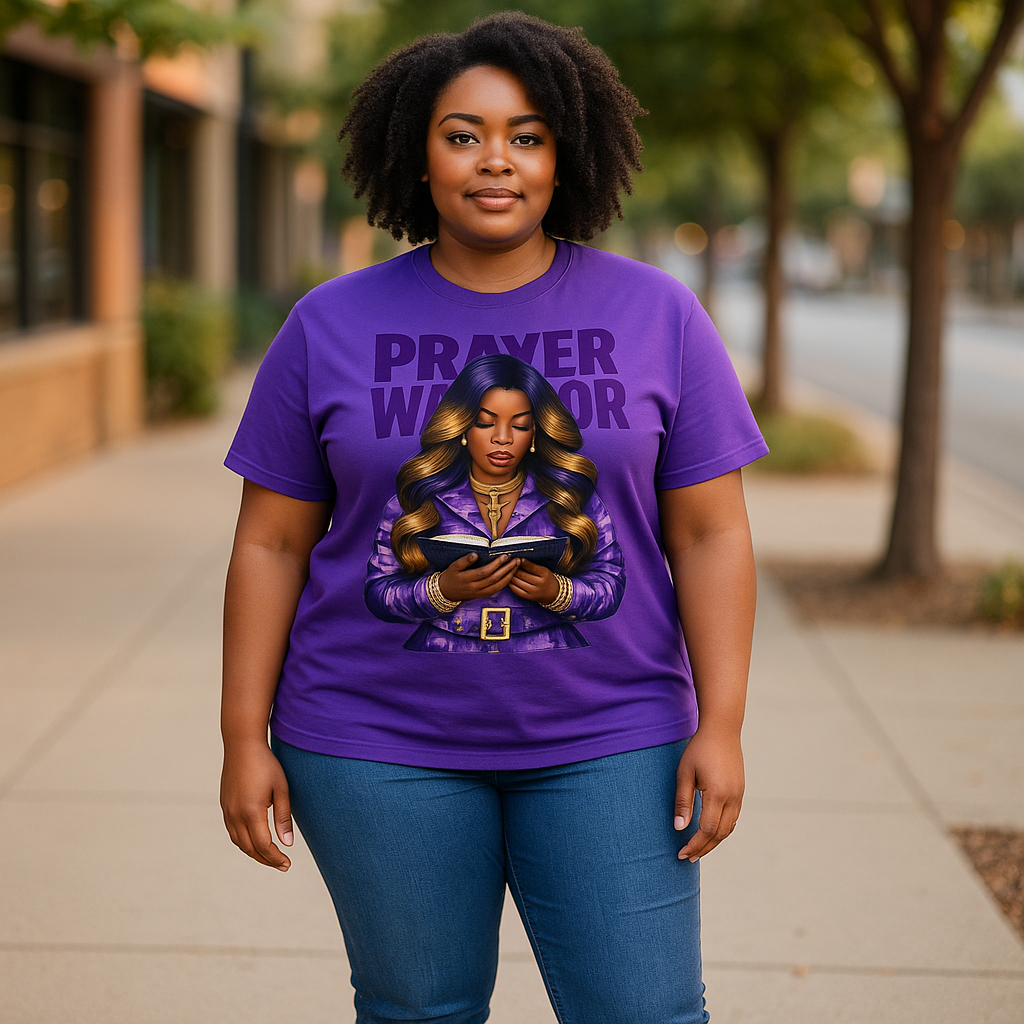 Prayer Warrior T-Shirts - 100% Cotton, Comfort, and Faith