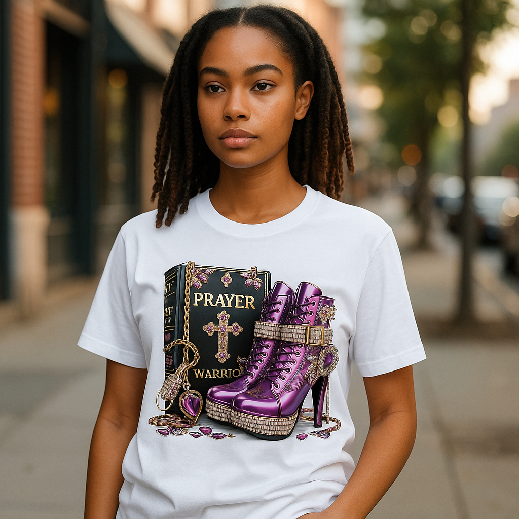 Prayer Warrior T-Shirts - 100% Cotton, Comfort, and Faith