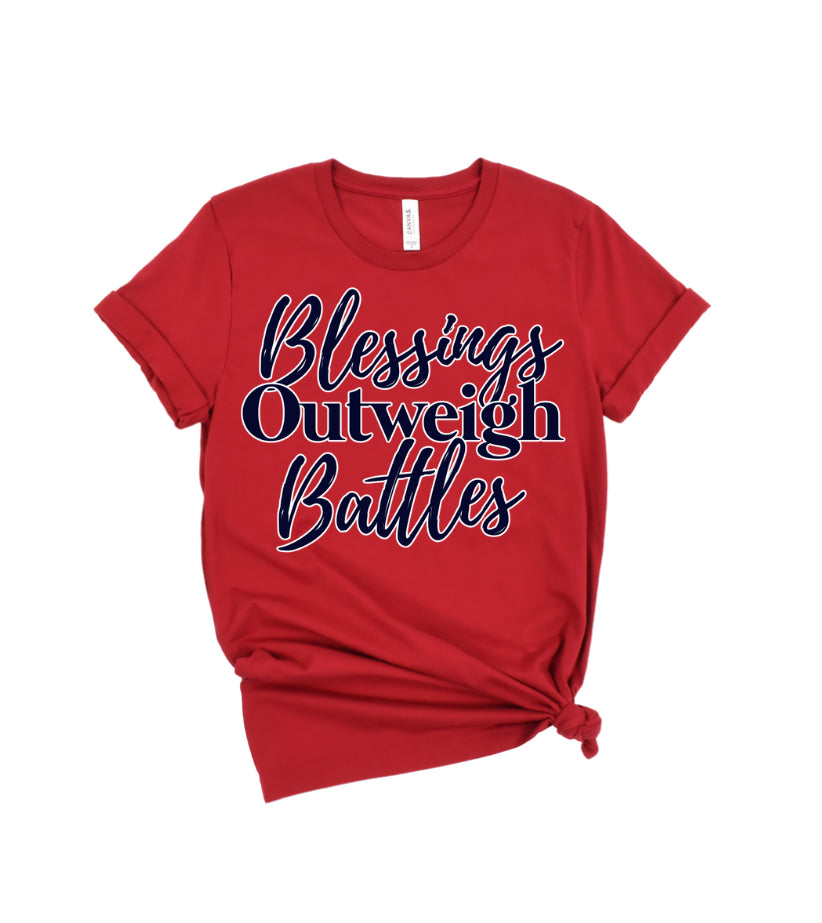 Blessings Outweigh Battles T-shirt