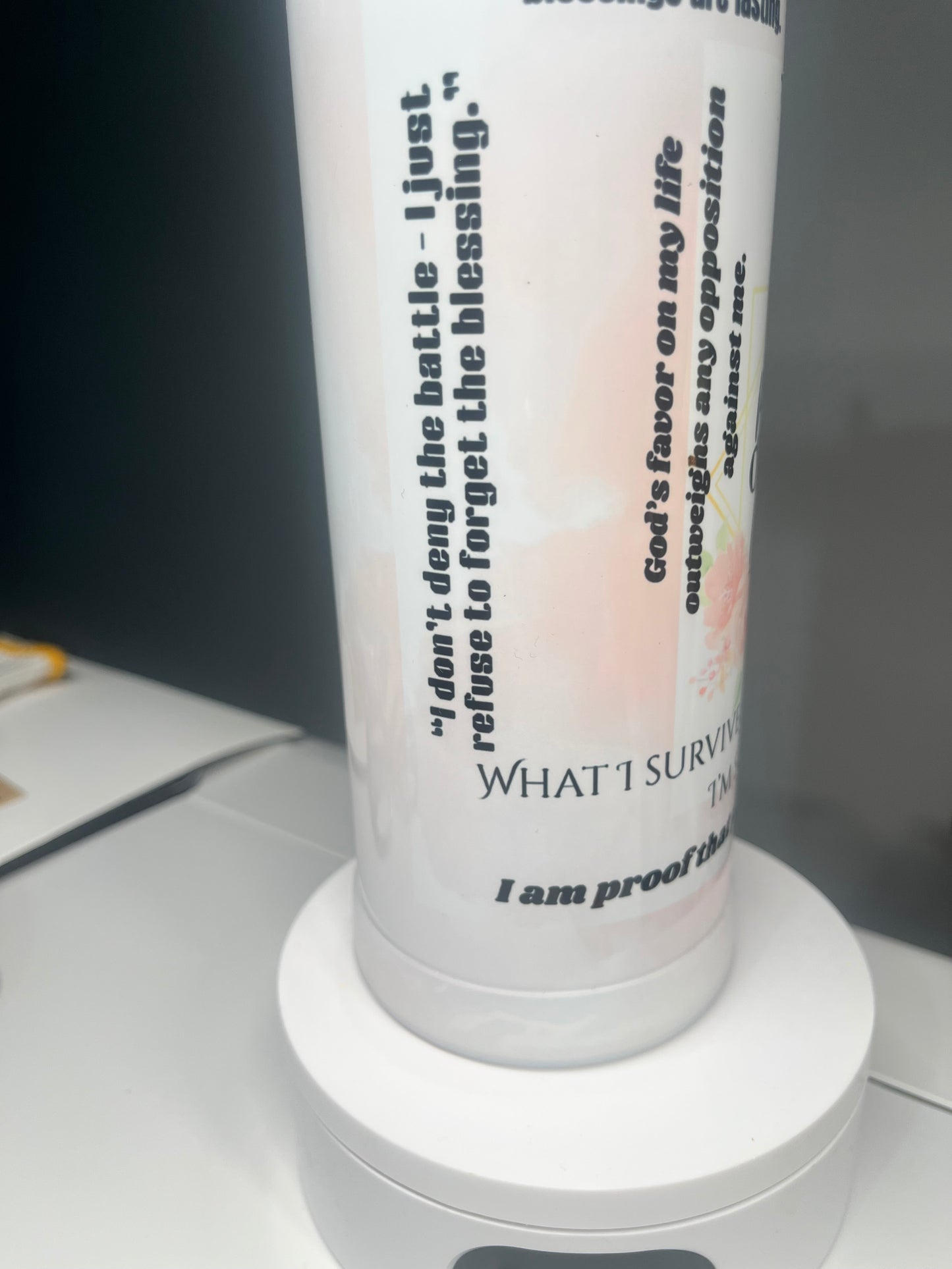 B.O.B Affirmation 20oz Stainless Steel Tumbler