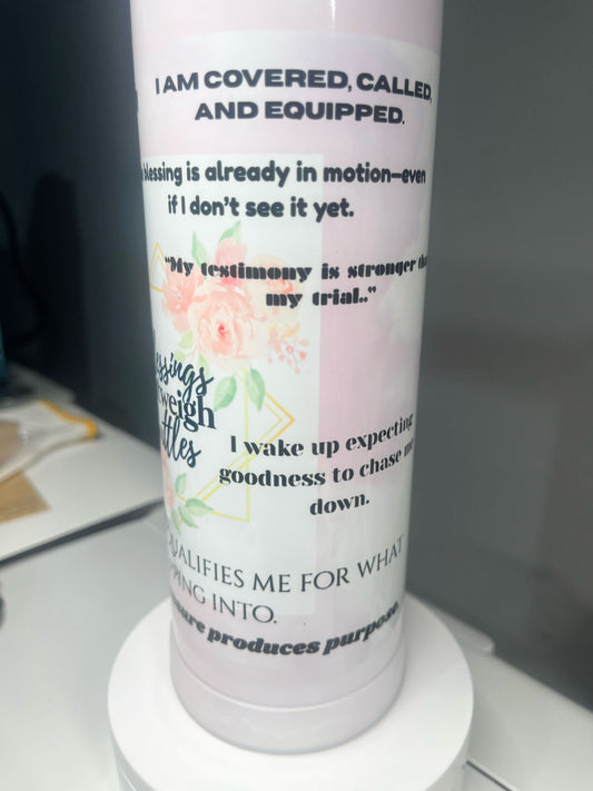 B.O.B Affirmation 20oz Stainless Steel Tumbler